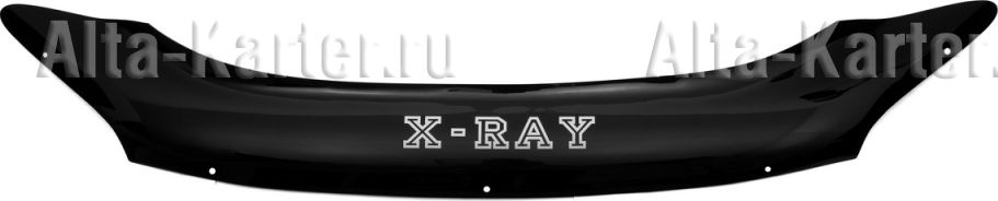 Дефлектор REIN для капота Lada Xray 2015 по наст. вр.. Артикул REINHD102
