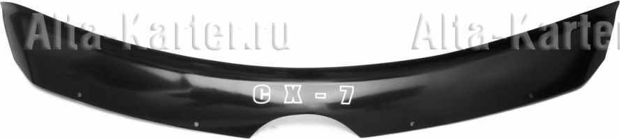 Дефлектор REIN для капота (ЕВРО крепеж) Mazda CX-7 кроссовер 2006-2012. Артикул REINHD690