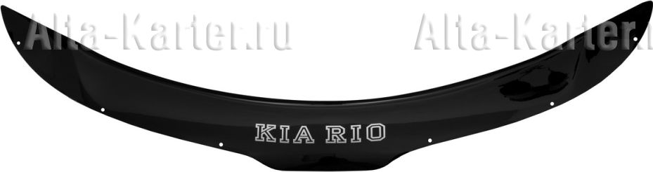 Дефлектор REIN для капота Kia Rio III 2011-2017. Артикул REINHD675