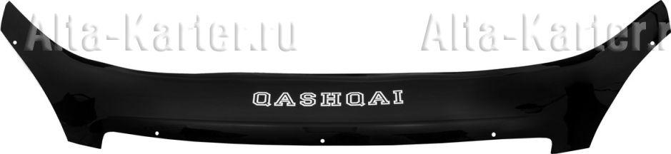 Дефлектор REIN для капота Nissan Qashqai 2006-2011. Артикул REINHD713