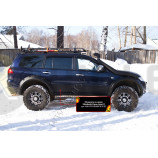 Молдинги на двери Mitsubishi Pajero Sport 2008-2013