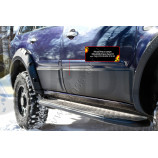 Молдинги на двери (передний левый) Mitsubishi Pajero Sport 2008-2013