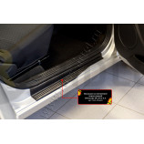 Накладки на внутренние пороги дверей Datsun mi-DO 2014-