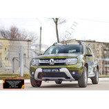 Защитная сетка решетки переднего бампера Renault Duster 2015- (I рестайлинг)