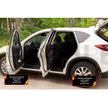 Накладки на внутренние пороги дверей Mazda CX-5 2011-2015
