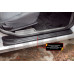Накладки на внутренние пороги задних дверей (2шт.) Nissan Almera Classic 2007-2012