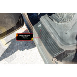 Накладки на внутренние пороги задних дверей (2 шт.)	 BMW X3 2018-