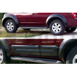 Комплект расширителей колесных арок с молдингами на двери Nissan Pathfinder 2004-2010 (R51)