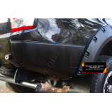 Молдинги задних крыльев (задний правый) Mitsubishi L200 2015-2018 (V дорестайлинг)