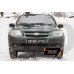 Защитная сетка и заглушка решетки переднего бампера Chevrolet Niva Bertone 2009-
