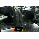 Накладки на внутренние пороги дверей (вариант 2) Renault Arkana 2019-