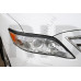 Накладки на передние фары (Реснички) . Вар. 2 Toyota Camry V40 2009-2011