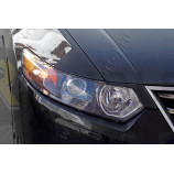 Накладки на передние фары (реснички) Honda Accord VIII 2010-2012 рестайлинг