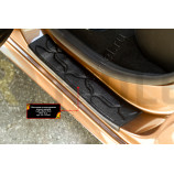 Накладки на внутренние пороги задних дверей (2 шт.) Lada (ВАЗ) Xray 2016-