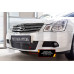 Защитная сетка переднего бампера Nissan Almera 2014-