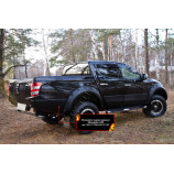 Молдинги задних крыльев Mitsubishi L200 2015-2018 (V дорестайлинг)