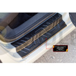 Накладки на внутренние пороги задних дверей (2 шт.) Volkswagen Polo V 2009-2016