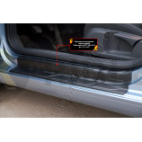 Накладки на внутренние пороги передних дверей Volkswagen Golf VI 2009-2012