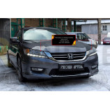 Накладки на передние фары (реснички) Honda Accord IX (седан) 2012-2015