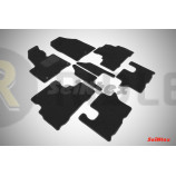 Ворсовые коврики LUX для KIA Sorento Prime (3 ряда) 2015 по наст. вр.
