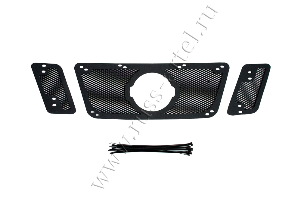 Защитная сетка решетки радиатора Nissan Pathfinder 2011-2013 (R51 рестайлинг)