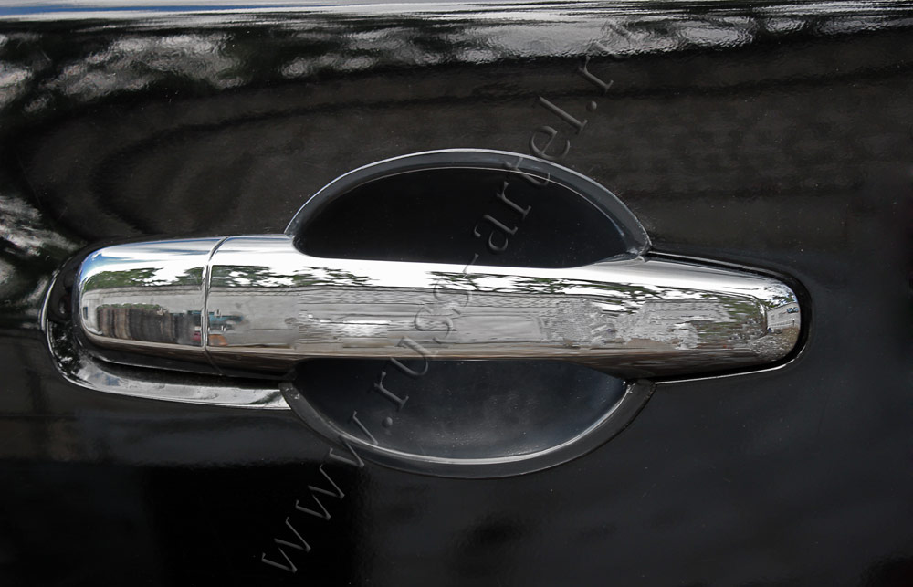 Вставки под наружные ручки дверей Mitsubishi L200 2010-2013