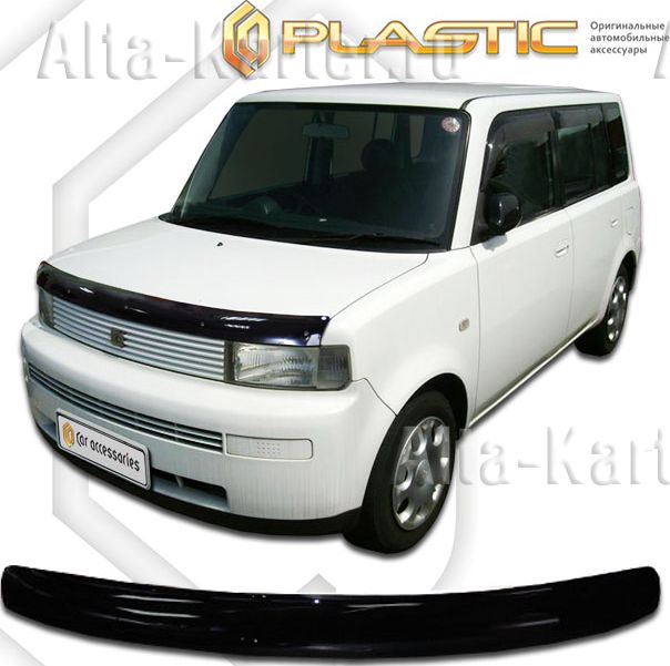 Дефлектор СА Пластик для капота (Classic черный) Toyota bB 2000-2005. Артикул 2010010102357