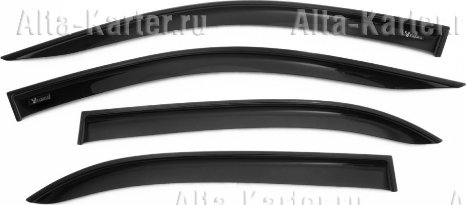 Дефлекторы Vinguru для окон Toyota Camry VII седан 2011 по наст. вр.. Артикул AFV39811