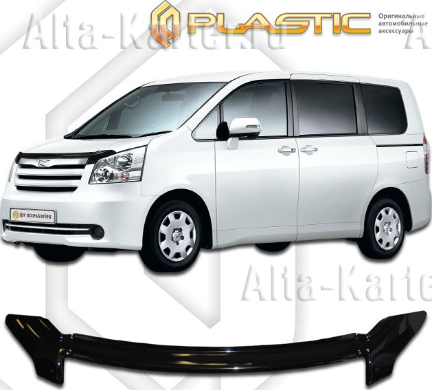 Дефлектор СА Пластик для капота (Classic черный) Toyota Noah 2007-2010. Артикул 2010010107802