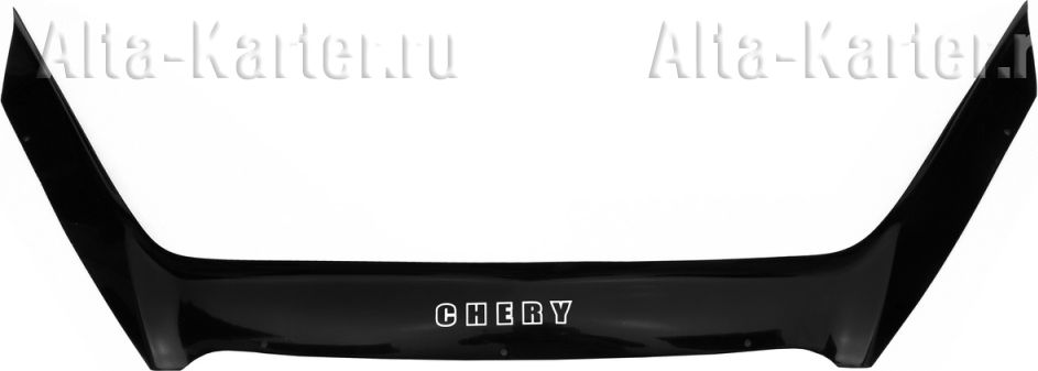 Дефлектор REIN без лого для капота (ЕВРО крепеж) Chery M11 (A3) седан, хэтчбек 2010-2015. Артикул REINHD595