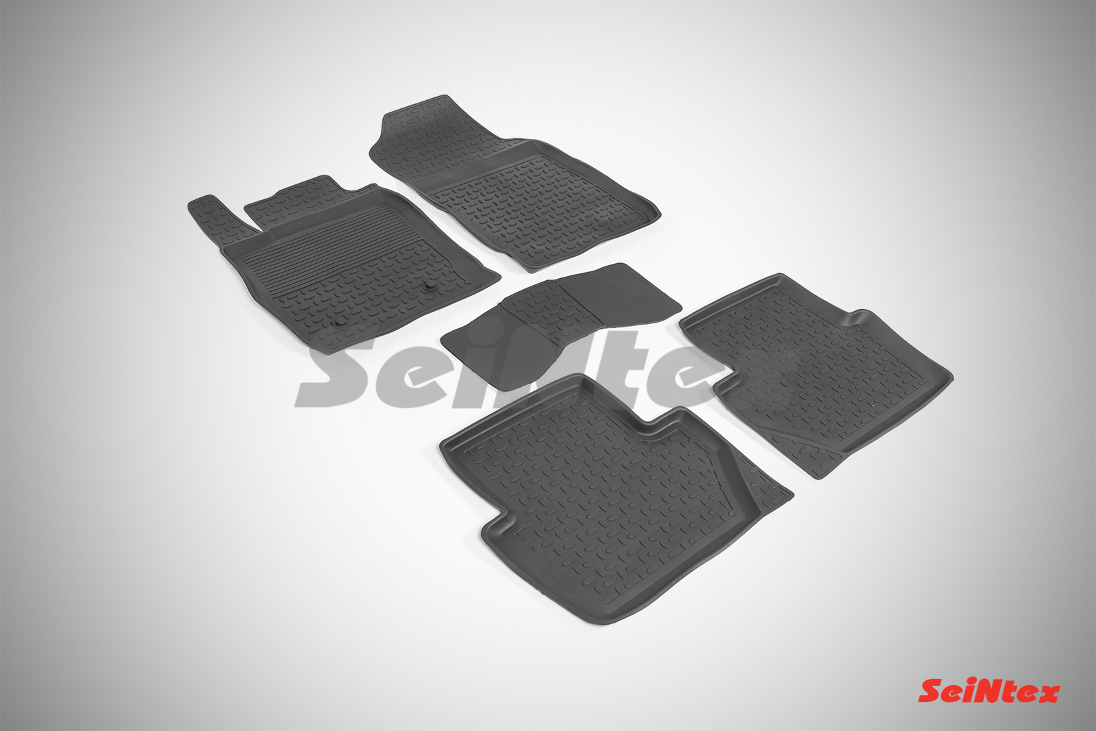 Резиновые коврики с высоким бортом для Ford Ecosport 2014-2017