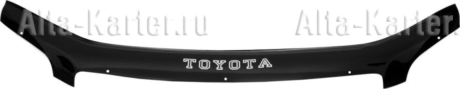 Дефлектор REIN для капота Toyota Land Cruiser Prado 150 2009-2013. Артикул REINHD777